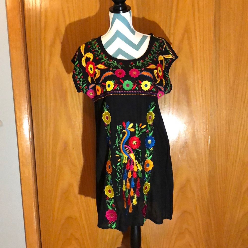 Authentic Embroidered Dress (NWOT)